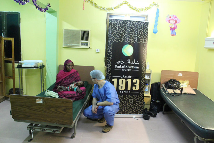 To fulfil its commitment to the Children's Heart Hospital, the Bank of Khartoum has sponsored eleven free heart surgerie