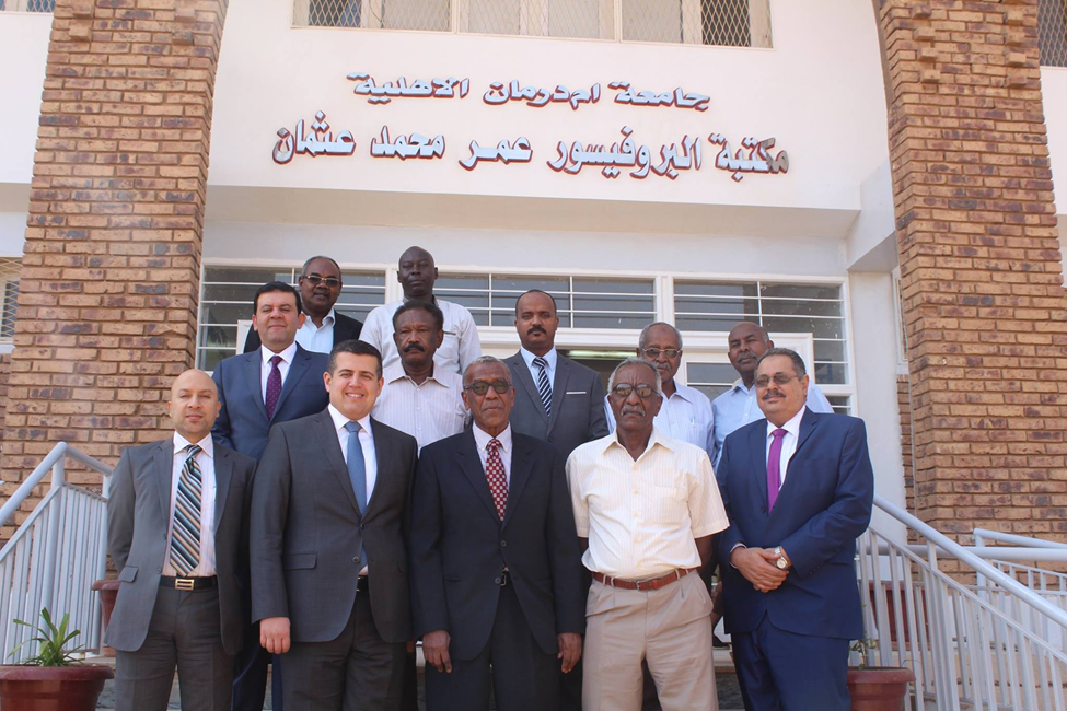 In an elegant ceremony, Omdurman Ahlia University, represented by its Director, Professor Karar Ahmed Bashir Al-Abadi, h