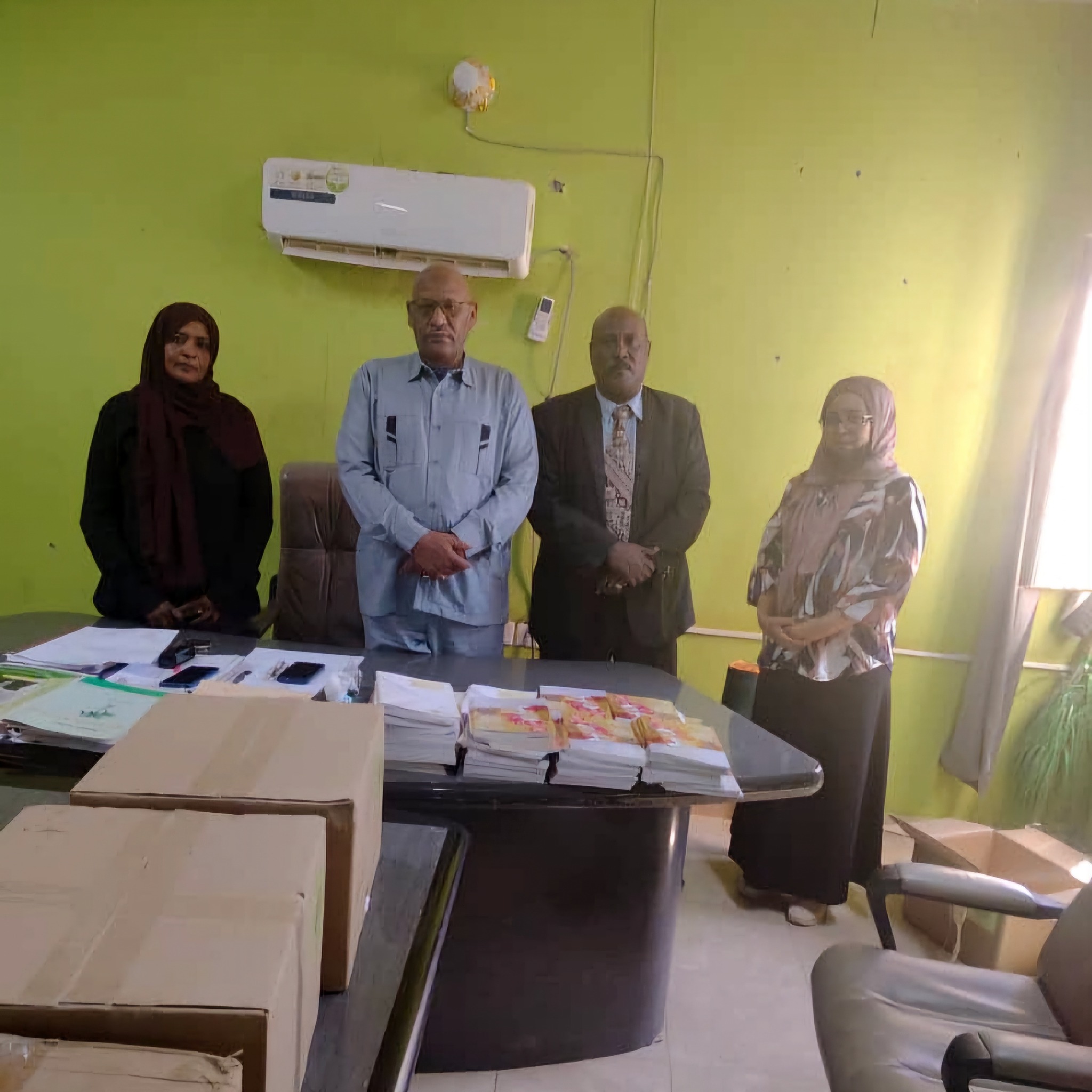 Notebooks Distributions – Bank of Khartoum Expands Its Campaign in Al-Burgaig