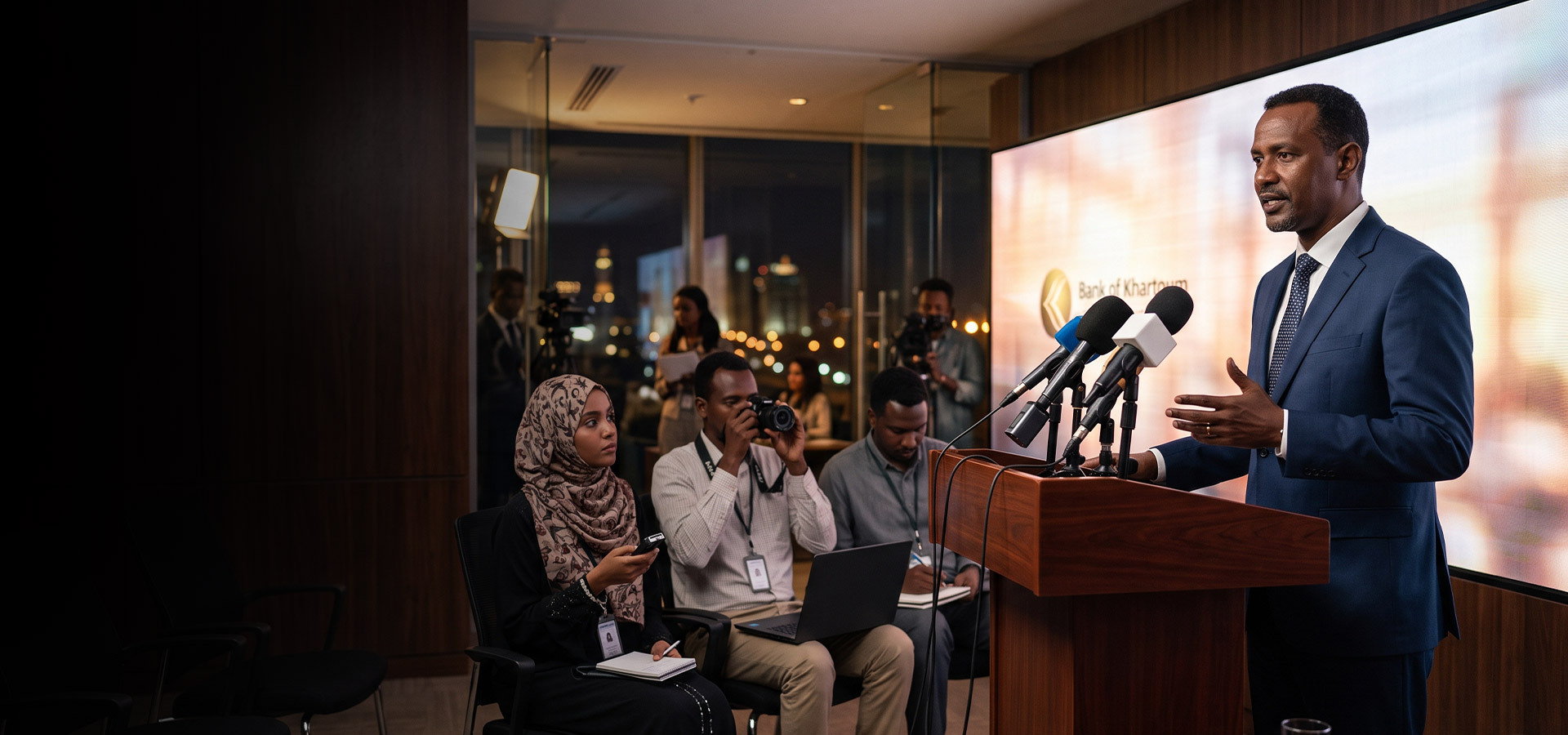 Bank of Khartoum media center update