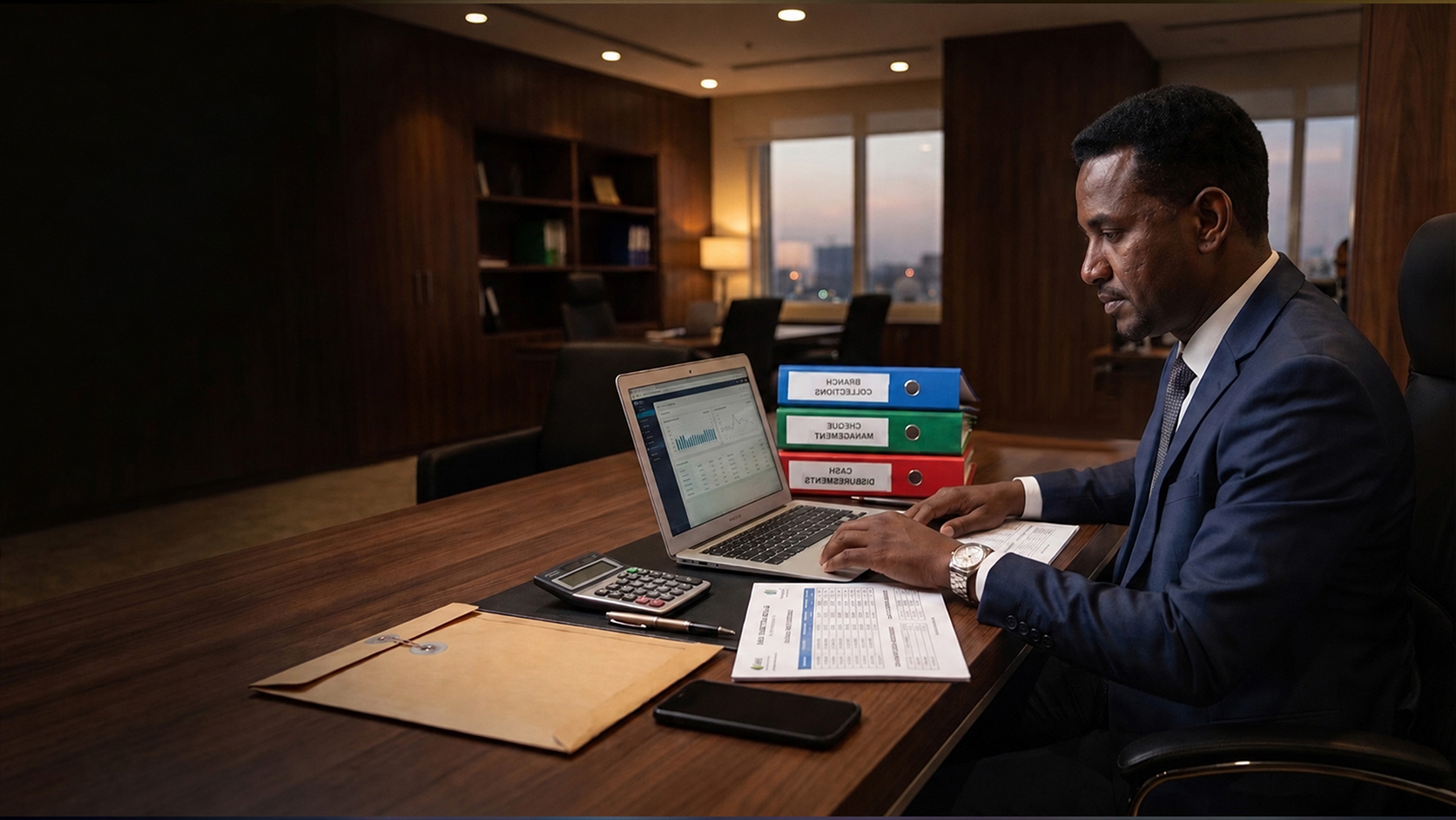 Bank of Khartoum خدمات التحصيل وإدارة النقد